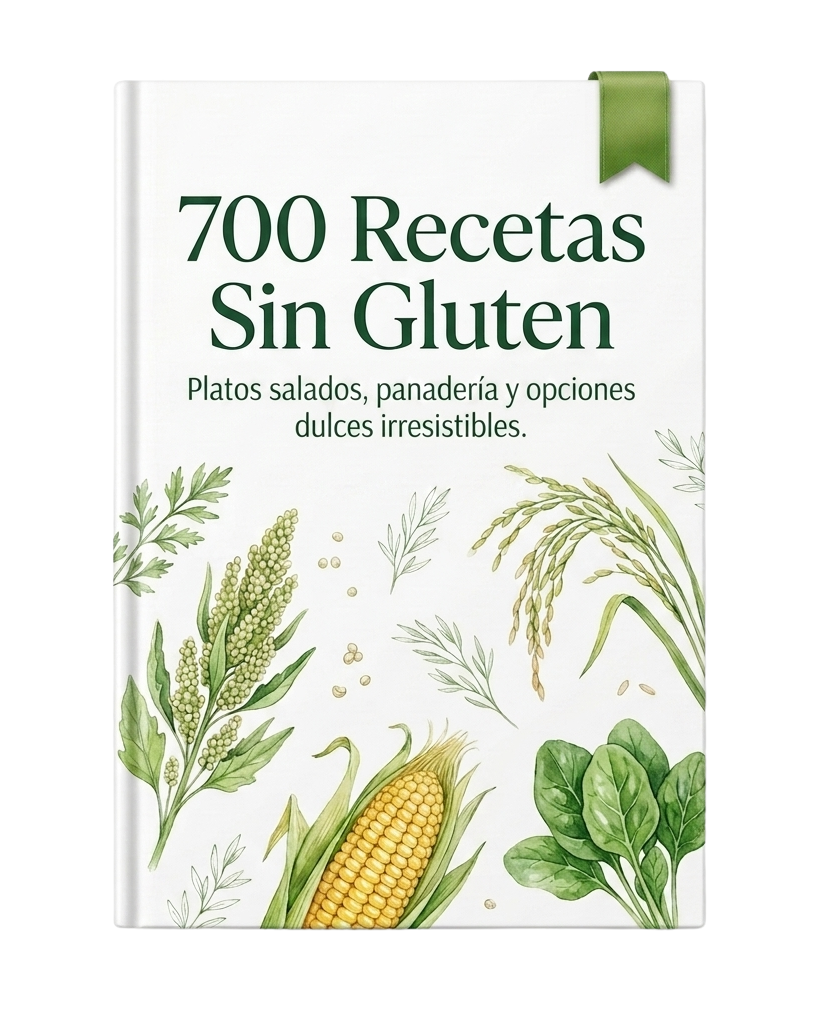 Ebook 700 recetas sin gluten