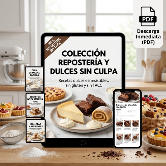 Colección Repostería y Dulces Sin Culpa